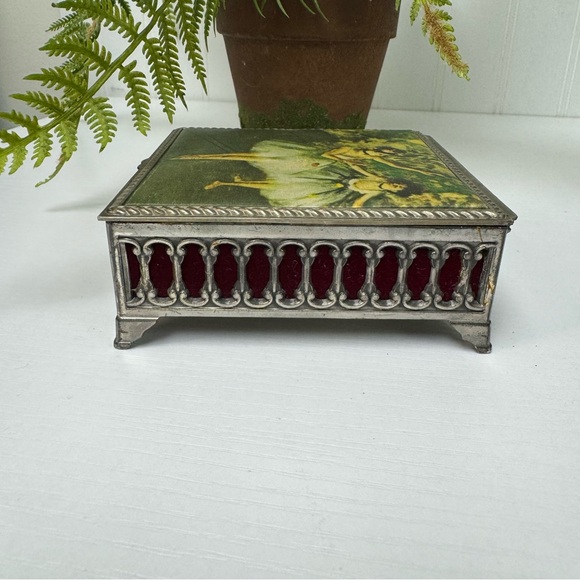 Vintage Jewelry - Trinket Box "Danseuses En Jaune" - Picture 10 of 11